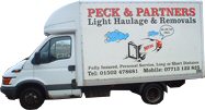 Peck and Partners, Light Haulage and Removals